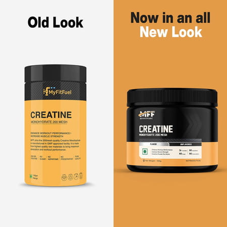 Myfitfuel Creatine Monohydrate 200 Mesh [Micronized] | (100 Gm) Mango