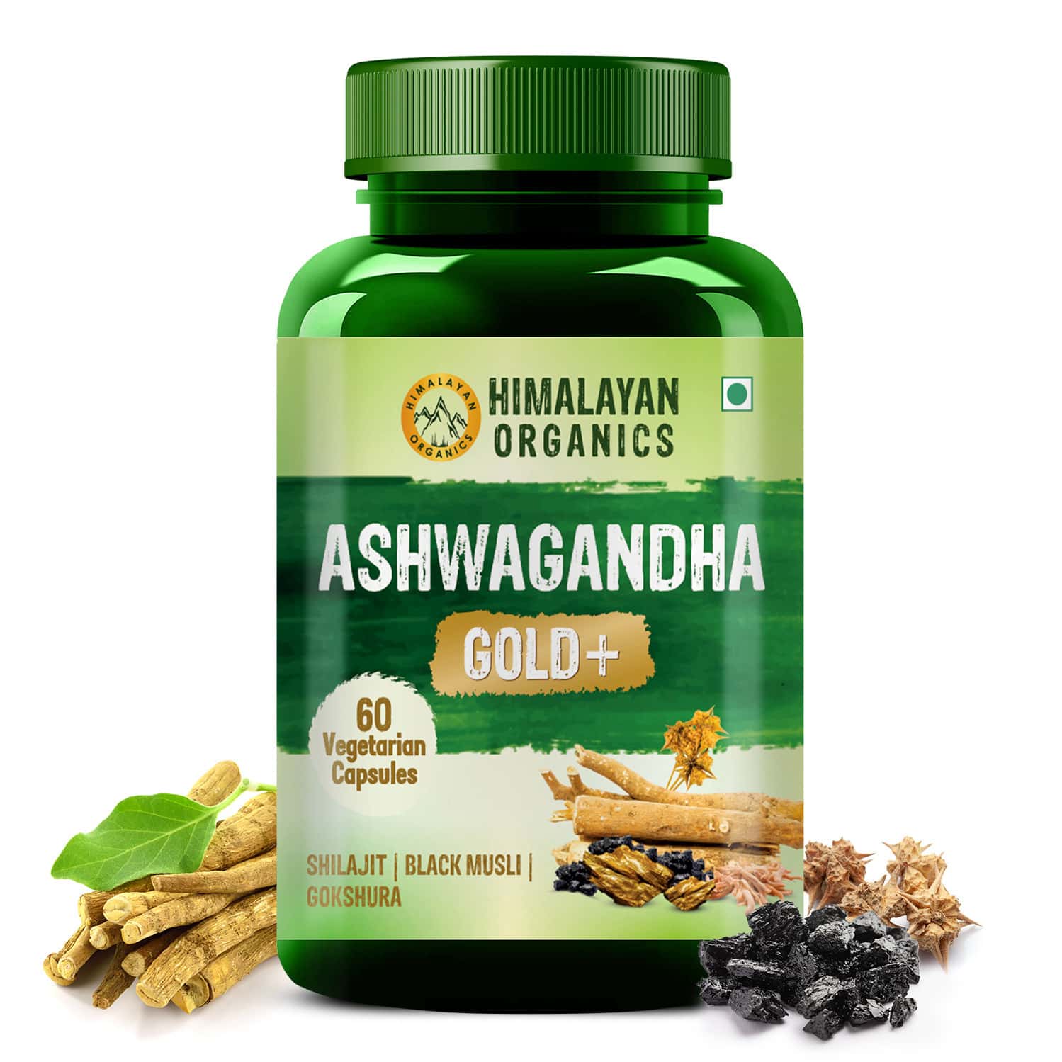 Vlado's Himalayan Organics Ashwagandha Gold - 60 Veg Capsules