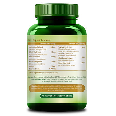 Vlado'S Himalayan Organics Ashwagandha Gold - 60 Veg Capsules