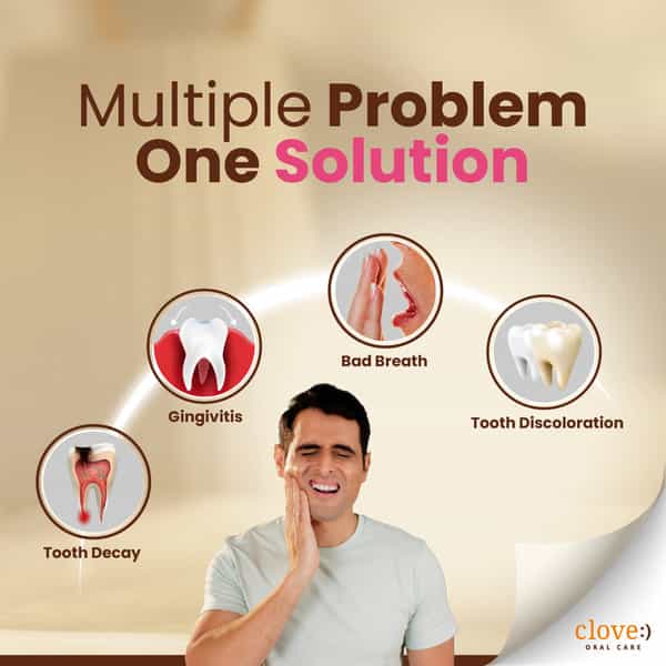 Clove Ultimate Toothpaste | Active Freshness | Cavity Prevention | Teeth Whitening | Mint 100 Gm