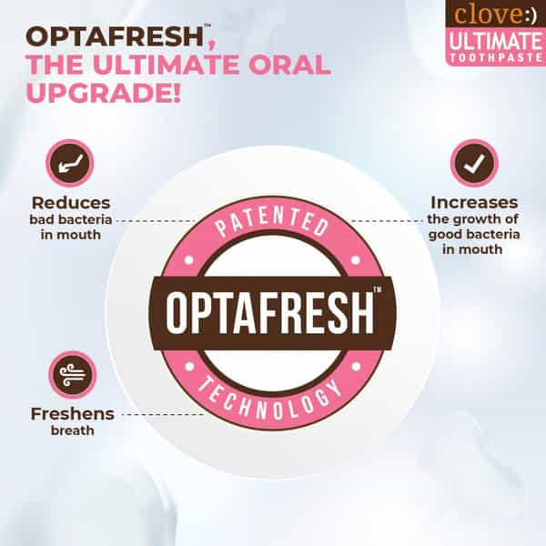 Clove Ultimate Toothpaste | Active Freshness | Cavity Prevention | Teeth Whitening | Mint 100 Gm