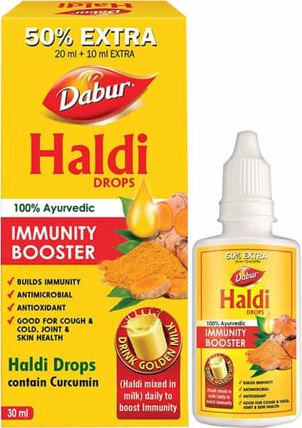 Dabur Haldi Drops (20Ml +10Ml Free)