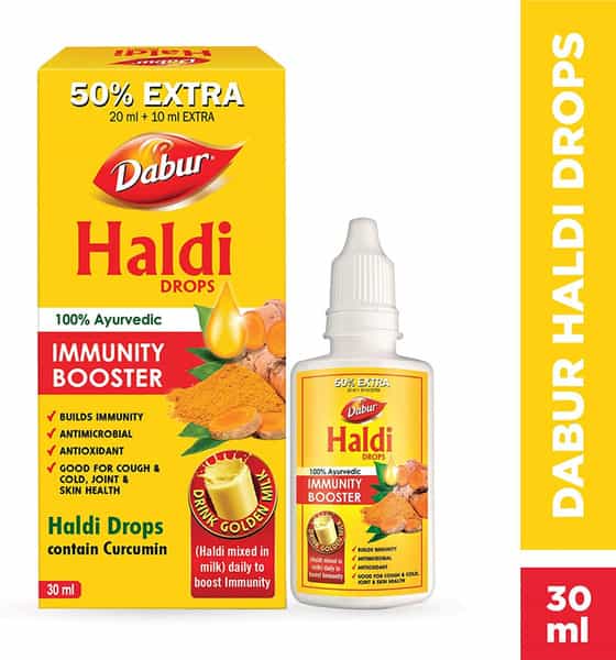 Dabur Haldi Drops (20Ml +10Ml Free)