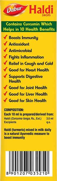 Dabur Haldi Drops (20Ml +10Ml Free)
