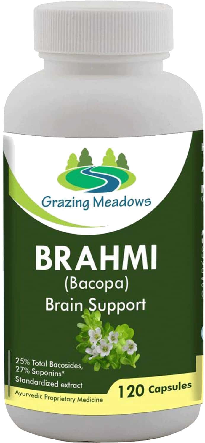 Grazing Meadows Brahmi - 120 Capsules