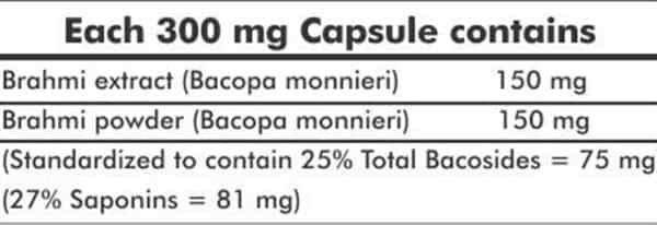Grazing Meadows Brahmi - 120 Capsules