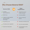 Glutone 1000 Setria L-Glutathione & Vitamin C Effervescent Tablets For Skin Brightening Pack Of 2