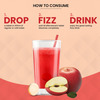 Vegan Greens Apple Cider Vinegar With Garcinina, Pomegrate & Green Tea, Vit B6- 100 Efferver, Apple