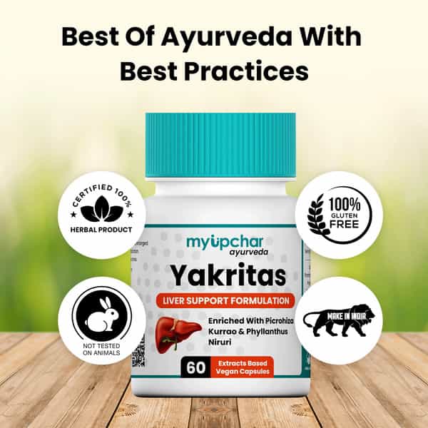 Myupchar Ayurveda Yakritas Capsule For Liver Support