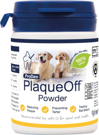 Proden Plaqueoff Powder Supports Normal | Healthy Teeth | Gums & Breath Odour In Dogs & Cats 20 Gm