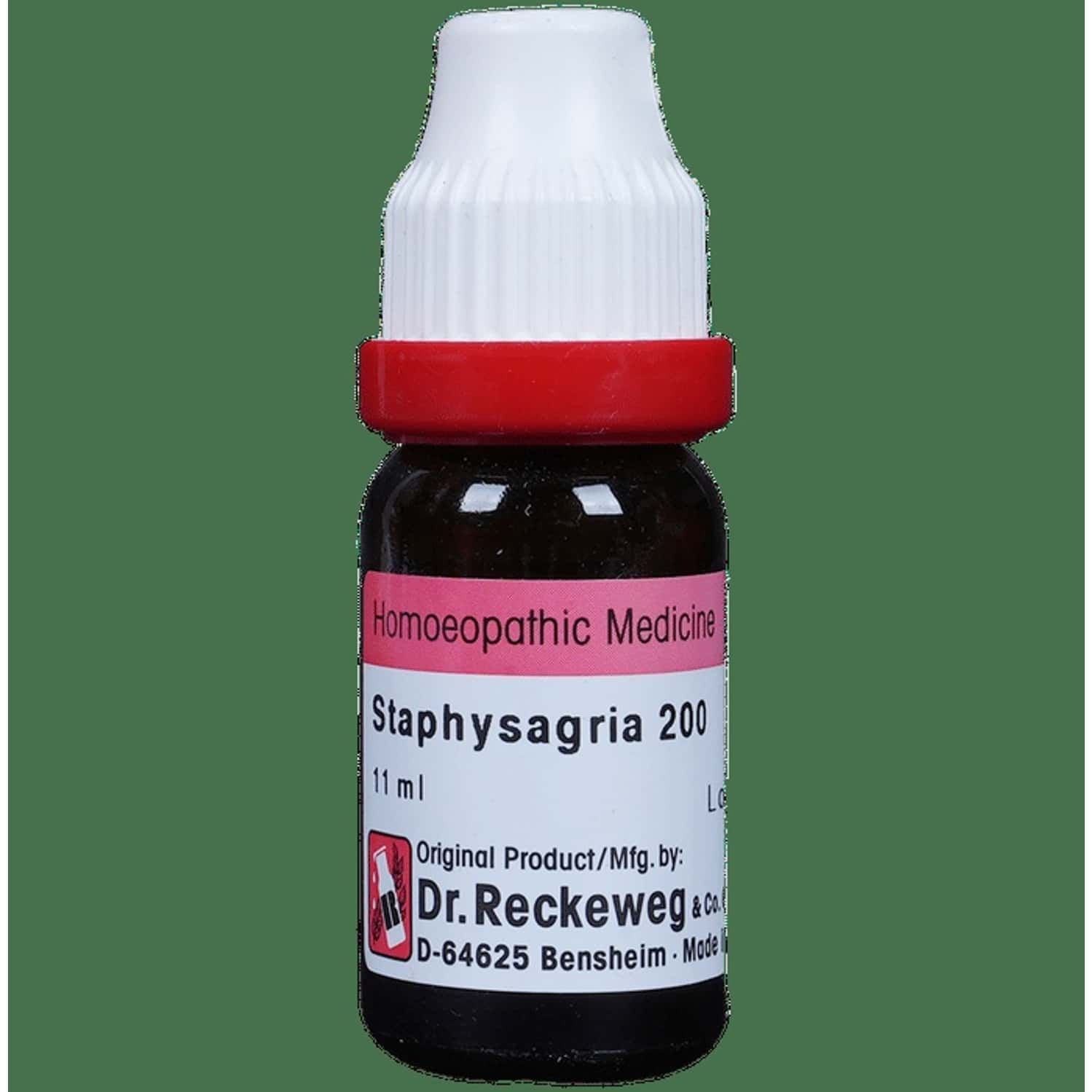 Dr. Reckeweg Staphysagria Dilution 200 Ch 11 Ml