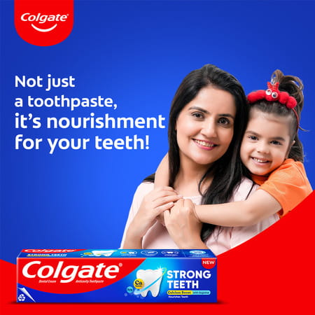 Colgate Strong Teeth Anticavity Toothpaste - 200g + 200g + 100g (500g)