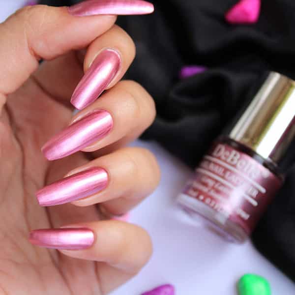Debelle Gel Nail Polish Combo Set Of 3 Metallic Purple 24 Ml (8 Ml Each)