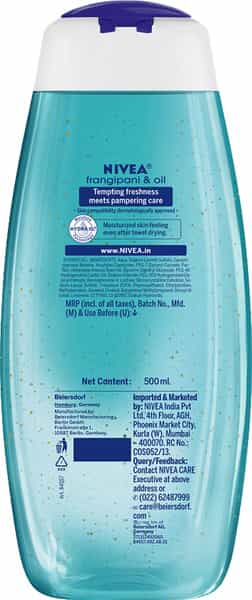 Nivea Frangipani & Oil Shower & Body Wash - 500 Ml