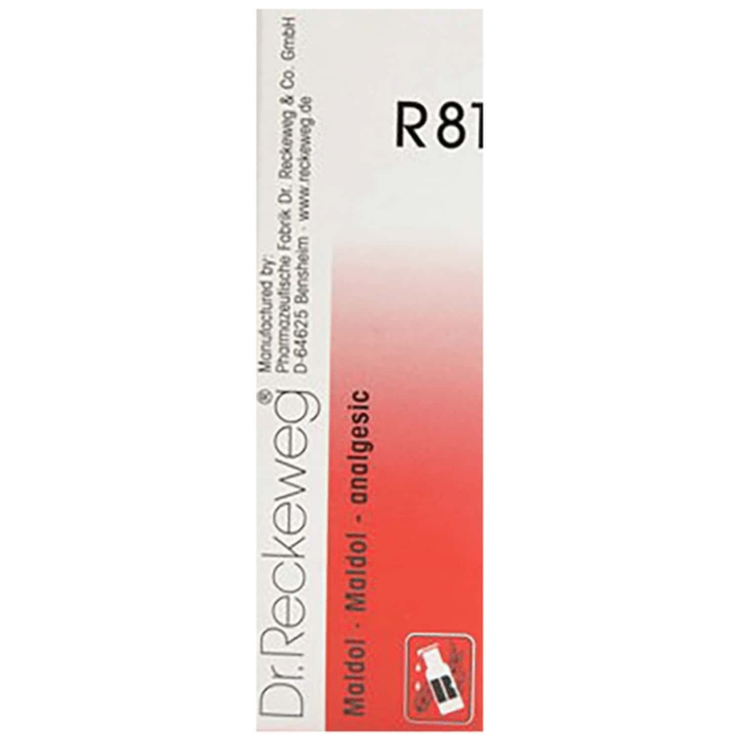 Dr. Reckeweg R81 Analgesic Drops 22 Ml