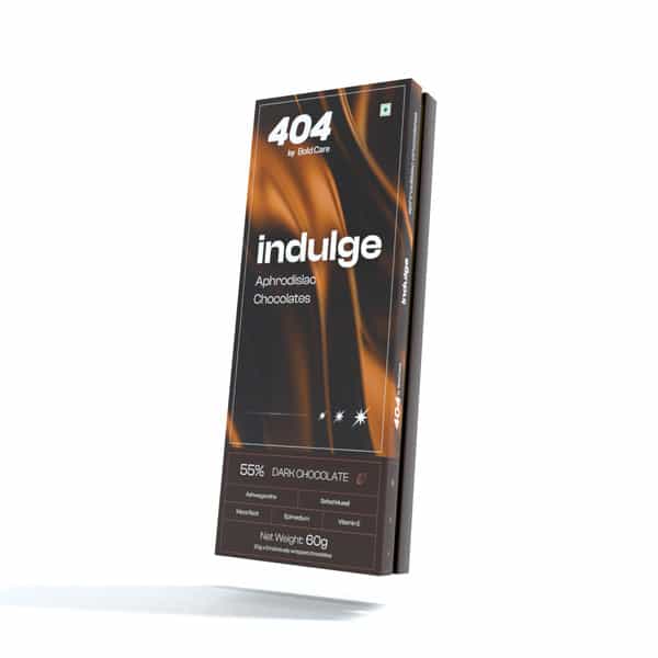 Bold Care Indulge Aphrodisiac Chocolate|Rich Dark Chocolate For Improving Mood & Vitality -100G