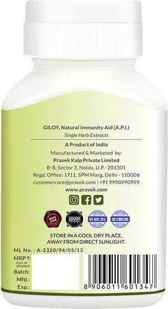 Pravek Giloy 60 Capsules