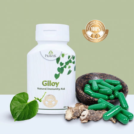 Pravek Giloy 60 Capsules