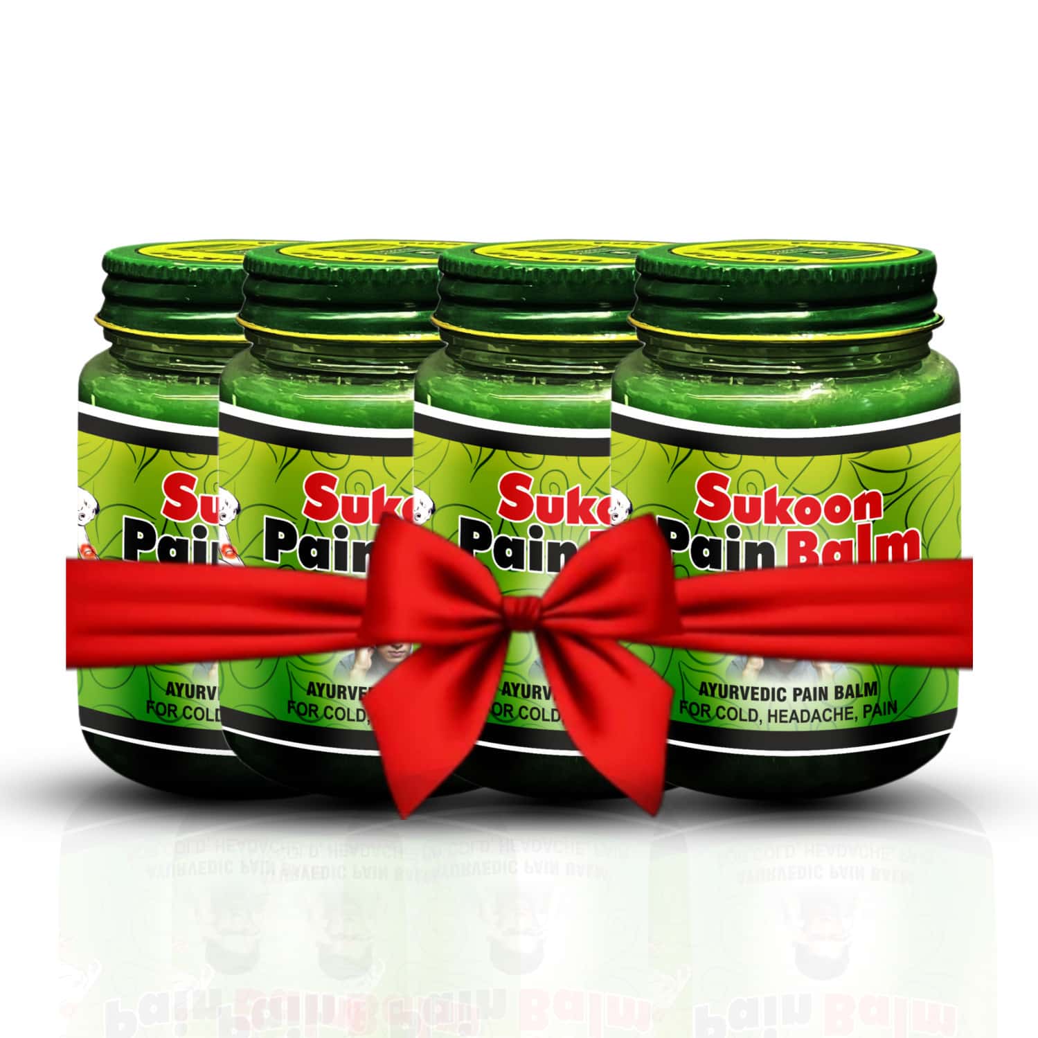 Mahida'S Sukoon Pain Balm (Pack Of 4) 400 G