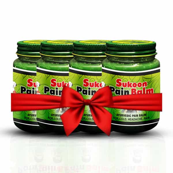 Mahida's Sukoon Pain Balm (Pack Of 4) 400 G