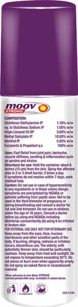 Moov Strong Diclofenac Pain Relief Spray - 80G