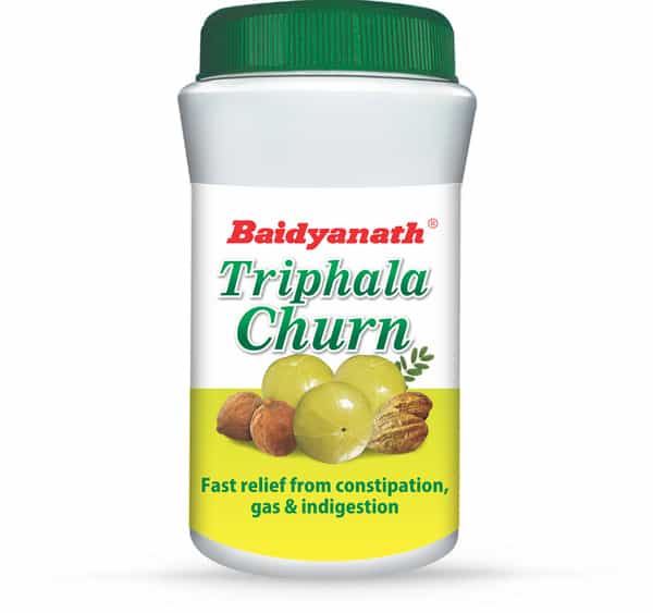 Baidyanath Triphala Churna | Helps Relieve Constipation |Quick Acidity & Gas Relief - 240Gms