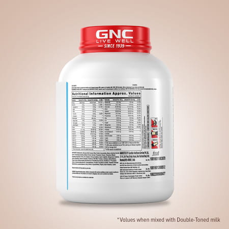 Gnc Pro Performance Weight Gainer | 73g Protein | 440g Carbs | 2200 Cal | Vanilla Ice Cream | 3 Kg
