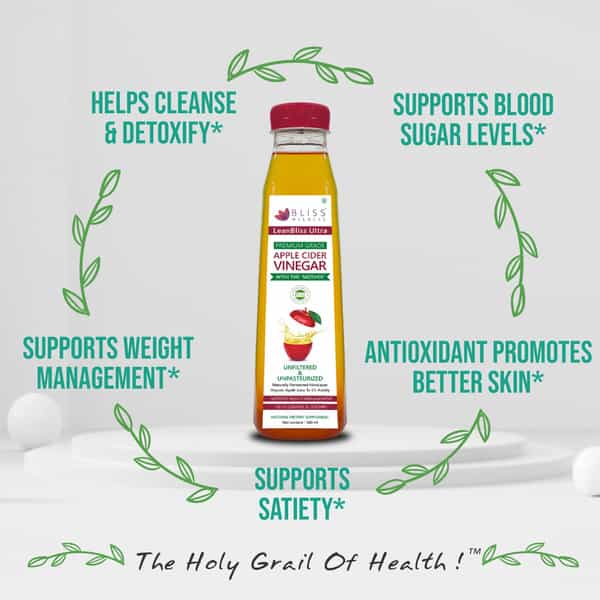 Bliss Welness Himalayan Apple Cider Vinegar |For Men & Women| For Weight & Sugar Management -500Ml