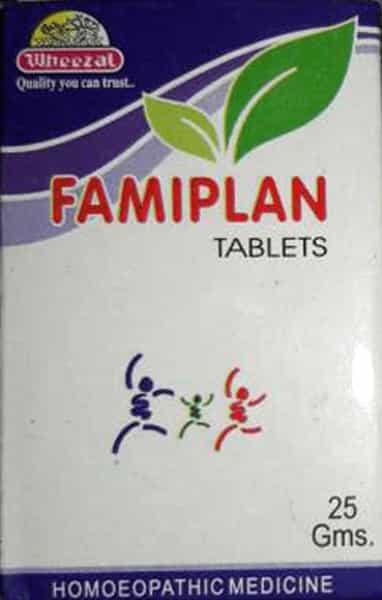 Wheezal Famiplan Tablet 25 Gm
