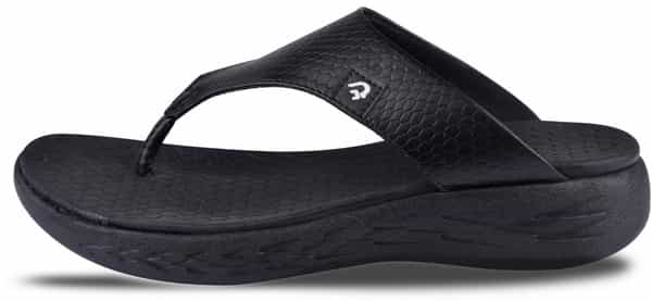 Pharmeasy Orthopaedic Slippers With Python Sole -Black-Uk6- Women
