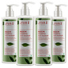 Jiva Neem Shampoo Deep Cleanses|Removes Dandruff & Nourishes The Hair -200Ml(Pack Of 4)
