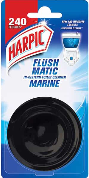 Harpic Flushmatic Aquamarine Toilet Block  Packet Of 50 G