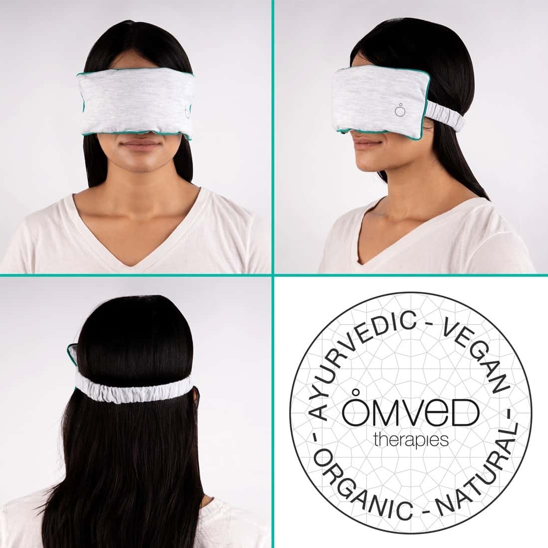 Buy OMVED BREATHE EASY COLD & SINUSITIS THERAPEUTIC EYE MASK & EYE PILLOW RELIEF FROM SINUS