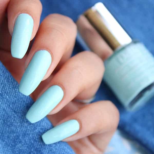 Debelle Gel Nail Lacquer Mint Amour Mint Blue Nail Polish-8Ml