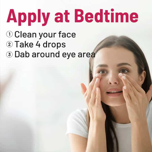 Gynoveda Under Eye Serum For Dark Circles Puffiness With Tea Tree Oil Yashtimadhu. 90Ml