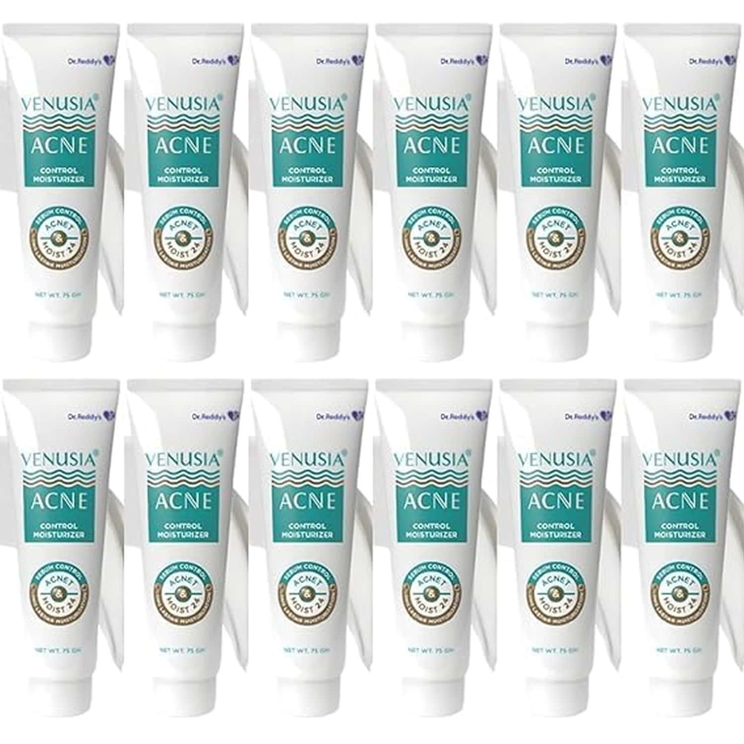 Venusia Acne Control Moisturiser | Lotion | 75 Gm | Pack Of 12