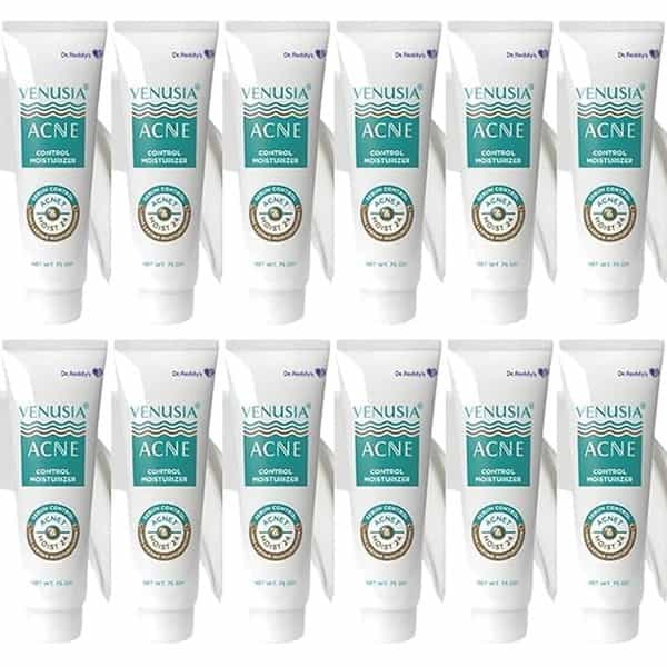 Venusia Acne Control Moisturiser | Lotion | 75 Gm | Pack Of 12