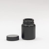 Patco - 60Ml Black Hdpe Empty Bottle For Capsules & Tablets - For Ayurvedic Powder Storage (50 Pcs)