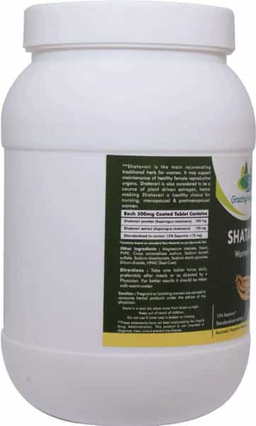 Grazing Meadows Shatavari 700 Tablets Shatavari (Asparagus Racemosus) Natural & Pure Women Tonic