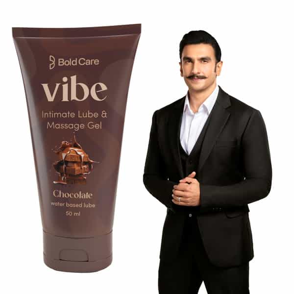 Bold Care Vibe Chocolate - Natural Personal Lubricant - Premium Chocolate Flavour - 50 Ml