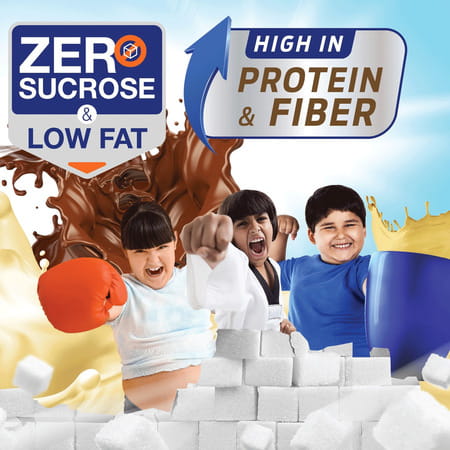 Groviva Lite | Child Nutrition For Growth & Weight | Vanila | Jar 400 Gm Oral Powder