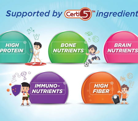 Groviva Lite | Child Nutrition For Growth & Weight | Vanila | Jar 400 Gm Oral Powder