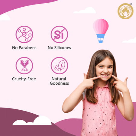 Mom & World Kidsy Natural Kola Candy Flavor Lip Balm - Tested Kids And Baby Lip Balm Vitamin E 4.5G