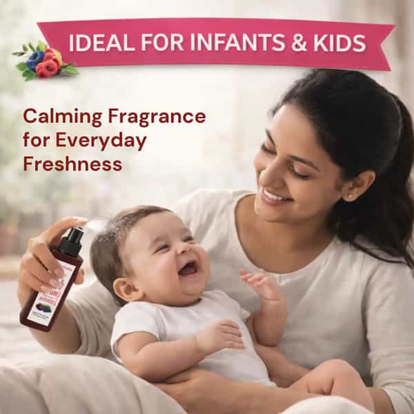 Coco Crush Baby Mixed Berry Perfume 50Ml | Alcohol-Free Natural Fruity Fragrance | Safe For Kids