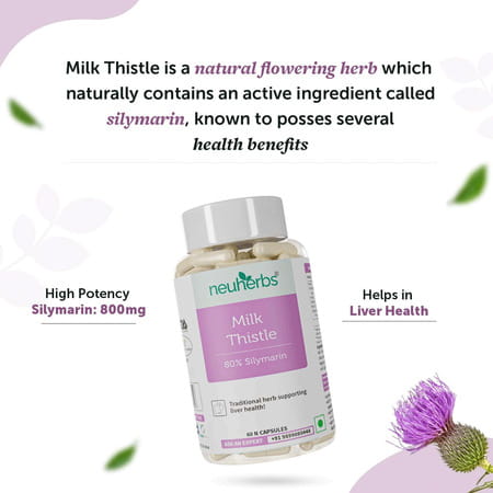 Neuherbs Milk Thistle 60 Capsules