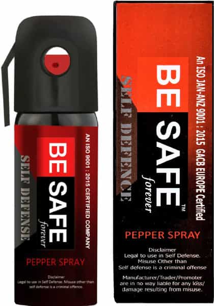 Besafe Forever Max Protection Self Defense Pepper Spray Pack Of 1