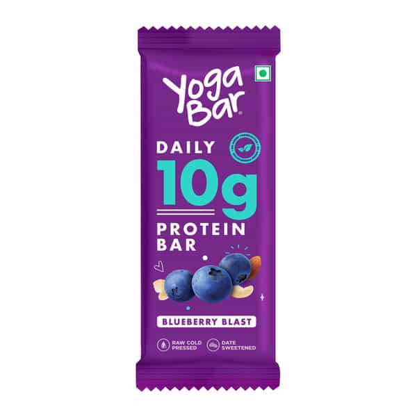 Yoga Bar Blueberry Blast Protein Bars 10G Protein Pack Of 6