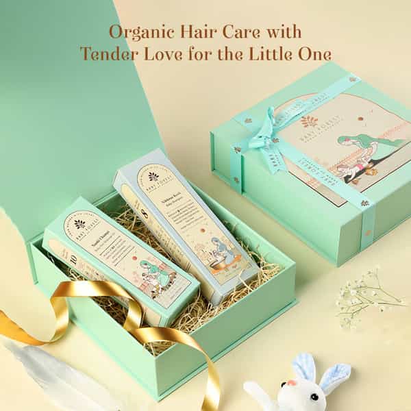 Baby Forest Maasoom Petika | Combo Box- Baby Hair Shampoo & Hair Massage Oil | Baby Gifting Hamper