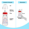 Luvlap Anti-Colic Wide Neck Natura Flo Baby Feeding Bottle 250Ml