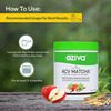 Oziva Plant Based Acv Matcha - Apple Cider Vinegar With The Mother And Matcha Tea(50G)